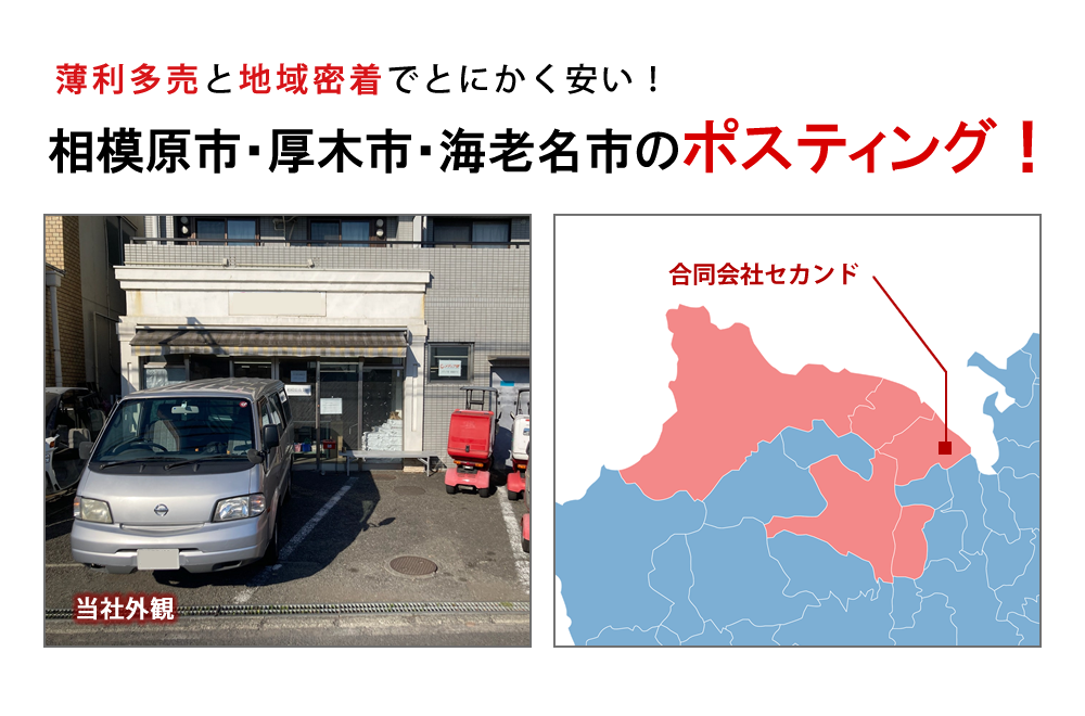 薄利多売と地域密着でとにかく安い！当社本社の外観と所在地図